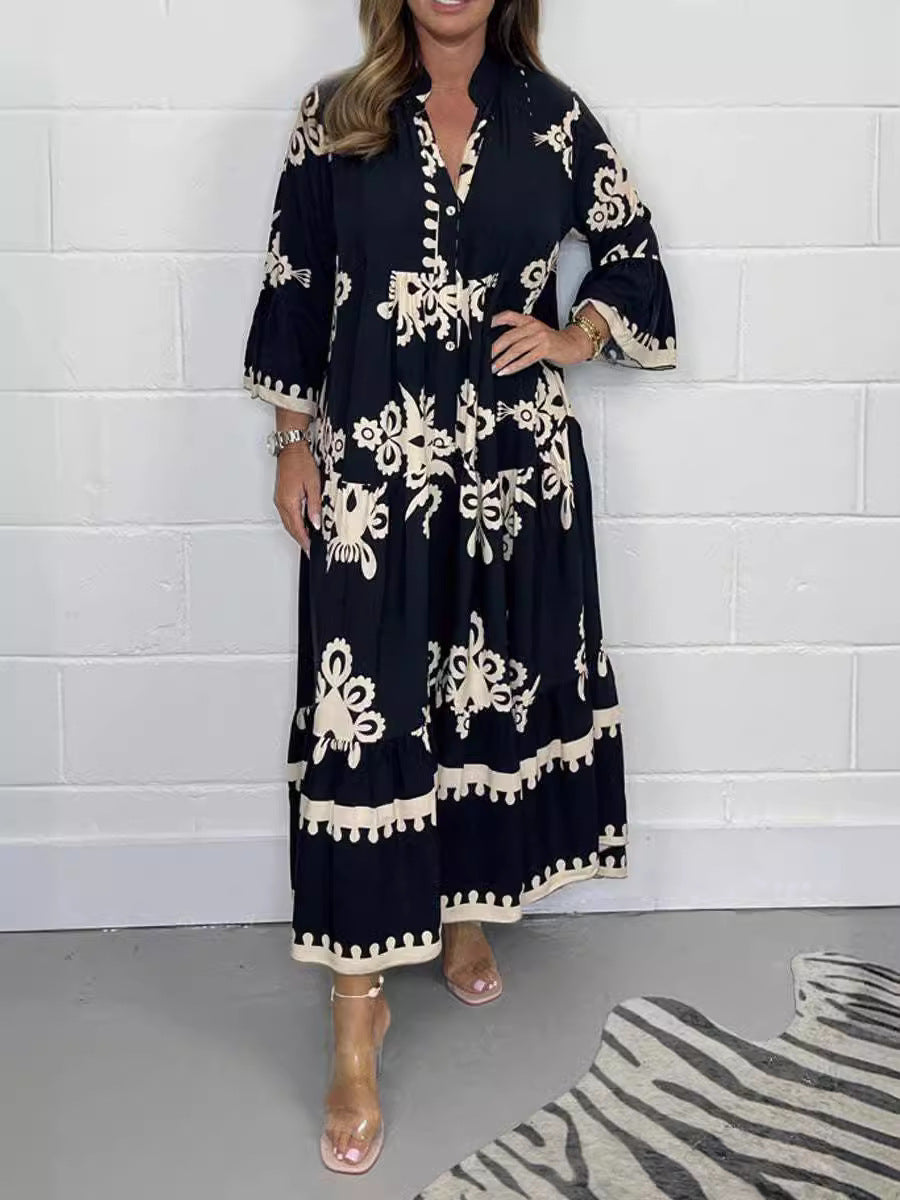 Bohemian Maxi Dress – Aveline