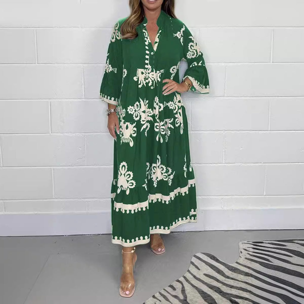 Bohemian Maxi Dress – Aveline