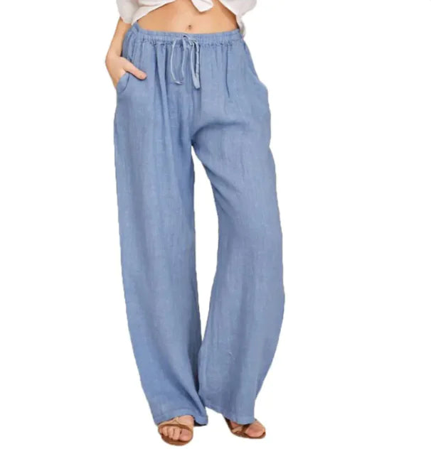 Women’s Loose Fit Cotton Linen Pants