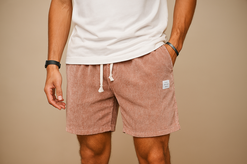 Men’s Velvet Casual Shorts
