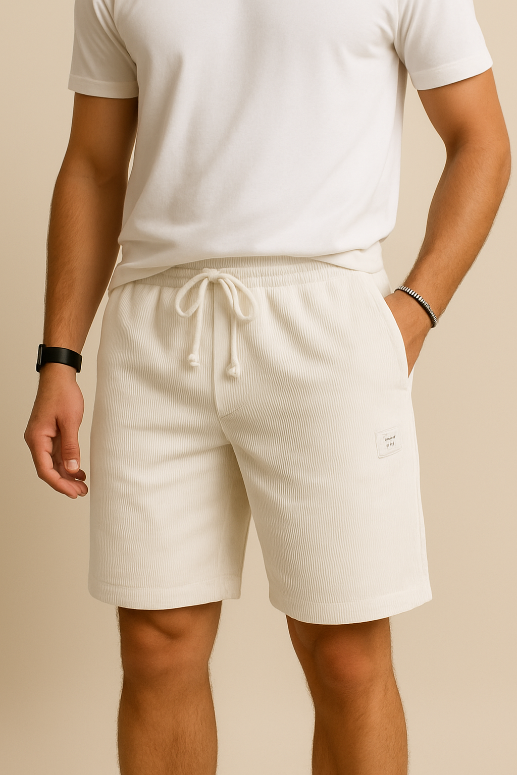 Men’s Velvet Casual Shorts