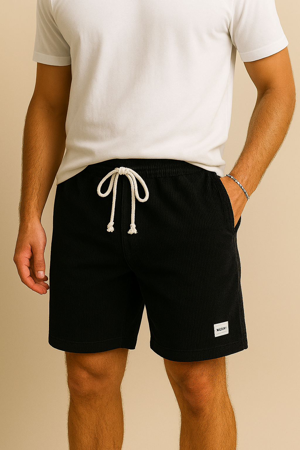 Men’s Velvet Casual Shorts