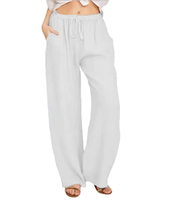 Women’s Loose Fit Cotton Linen Pants