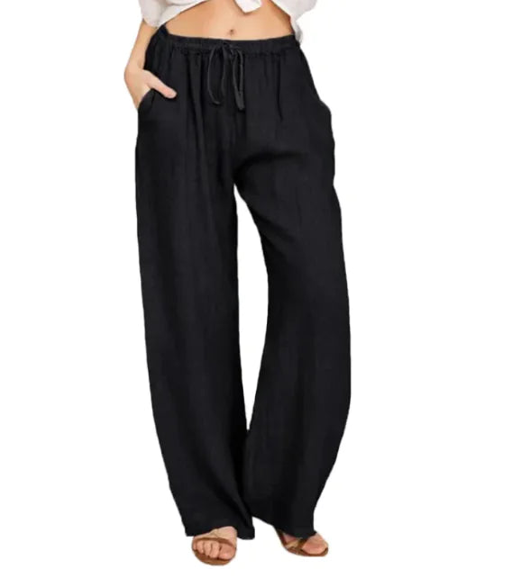 Women’s Loose Fit Cotton Linen Pants