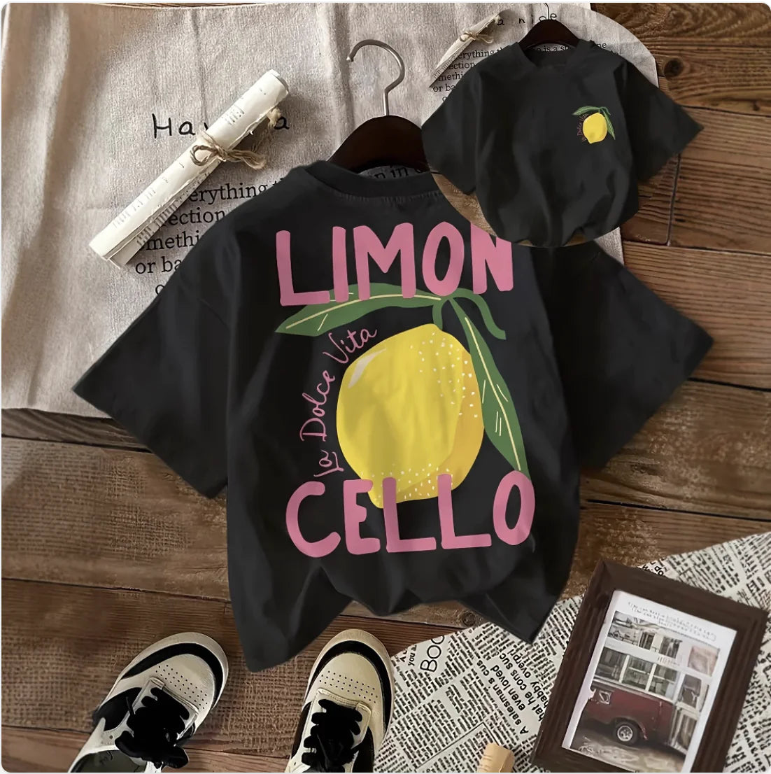 Unisex Lemon Graphic T-Shirt